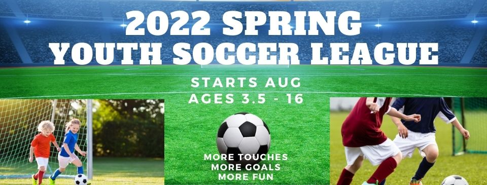 Youth Soccer League ages 3.5 & UP